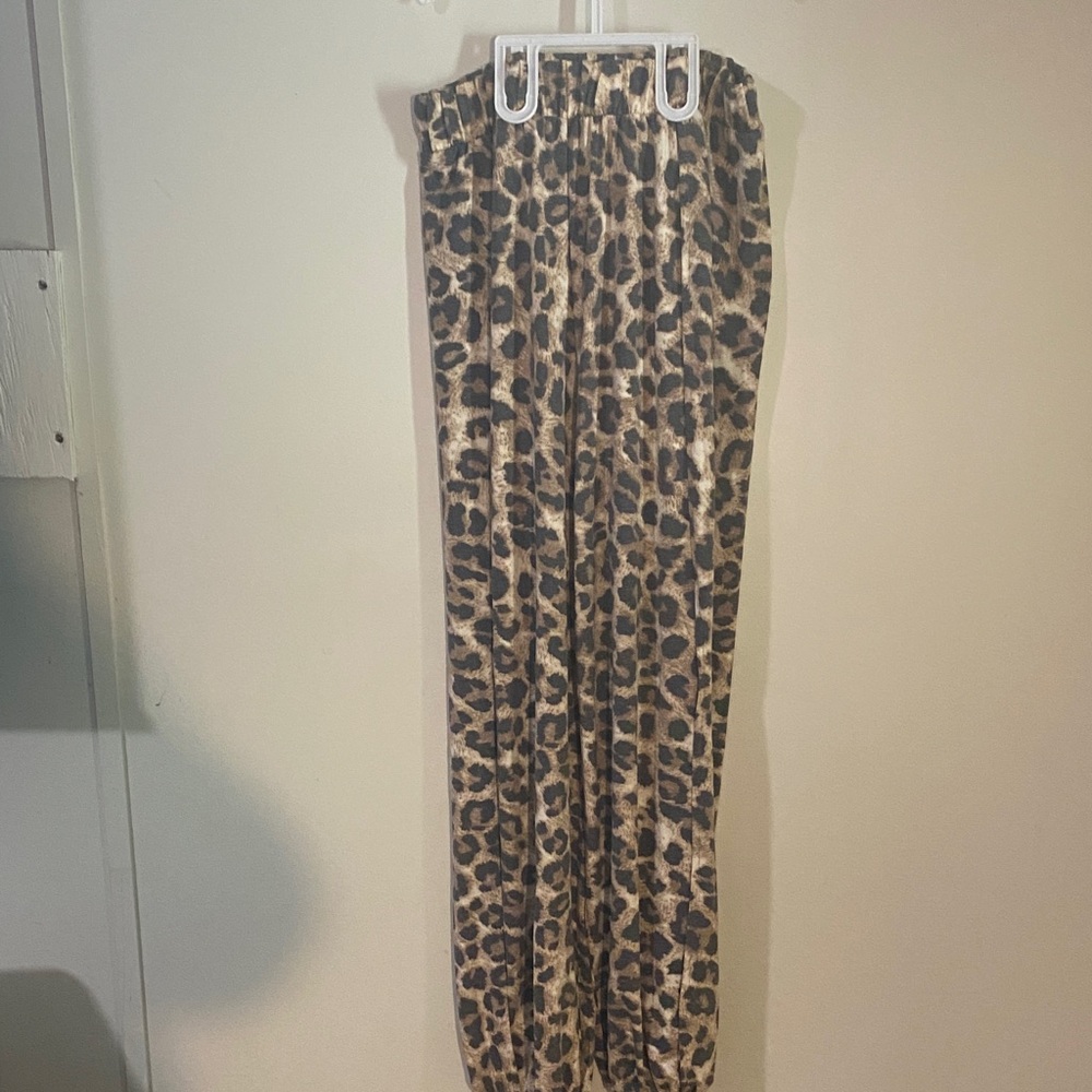 Zenana Outfitters Animal Print Pants